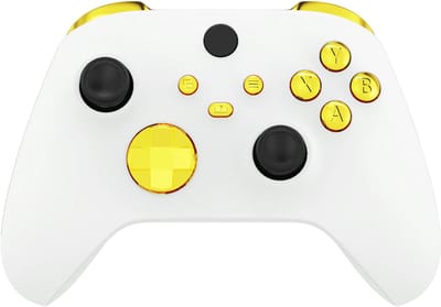 Clever White Gold Controller (Xbox compatibel)