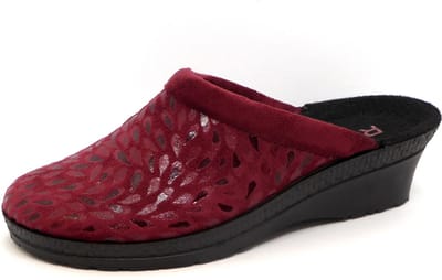 Rohde Dames Pantoffel Muil - 2456-48 Rood - Maat 39
