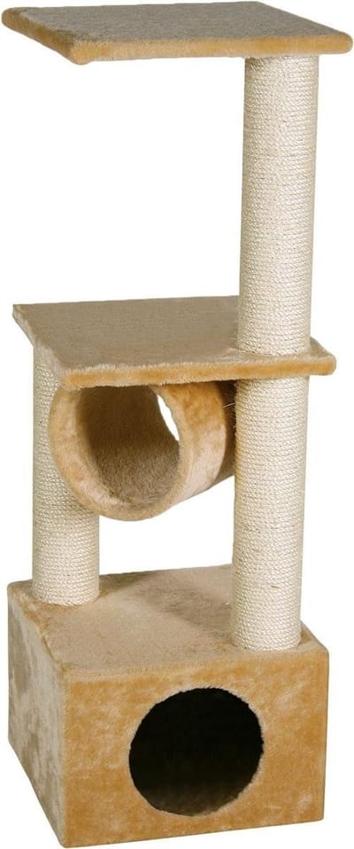 Krabpaal Baretti Beige - Beige - 35 x 35 x 103 cm