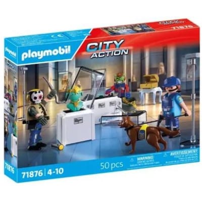 PLAYMOBIL | Action Heroes | Diamond Heist | Avontuurlijk speelgoed met spanning en actie | Stimuleert rollenspel en teamwork | Met veel details en accessoires | Voor kinderen vanaf 4 jaar | 71876