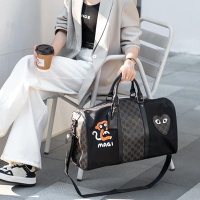 Bagageopslag Duffle Bag voor Korte Reizen Reizen Boarding Bag Sporttas Fitness Tas Reistas gray