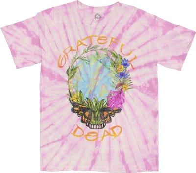 Grateful Dead - Forest Dead Heren Tshirt - S - Roze