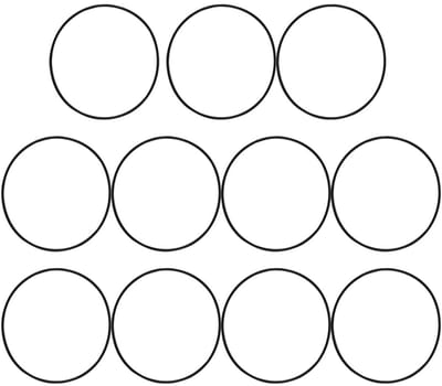 Dailygoods- Horlogereparatieset O-ring afdichtingen - Afdichtingsringen - Rubber - Waterdicht - Stofdicht - Geschikt voor horlogematen 13-40 mm - Afdichtingsring