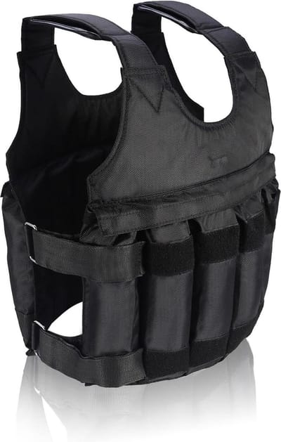 WNHB® Verstelbaar Fitnessvest met Gewichten - Trainingsvest 50 kg - Gewichtsvest voor Hardlopen en Krachttraining