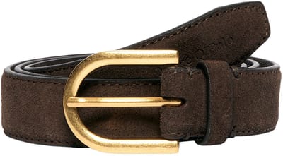 Marc O'Polo Leren riem Jill Belt W70 Coffee Brown bruine