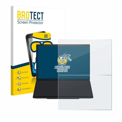 BROTECT - Screenprotector voor ASUS ZenBook Duo UX8407 - Folie Beschermfolie Beschermglas matte