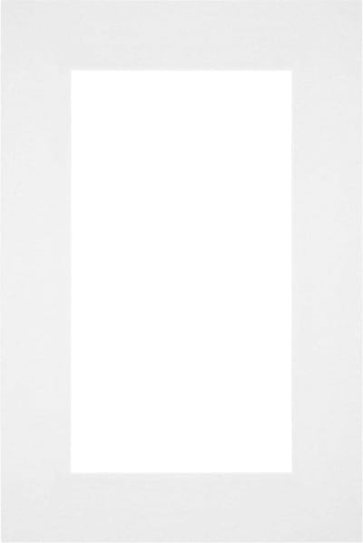 Passe-Partout Fotomaat 50x70 cm - Lijstmaat 61x91,5 cm - Wit - Museumkarton - Fotolijst niet inbegrepen