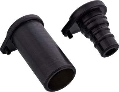 Delock DL4 Dust Cover for male and female connector, silicone, 2-parts, black 10 pcs set