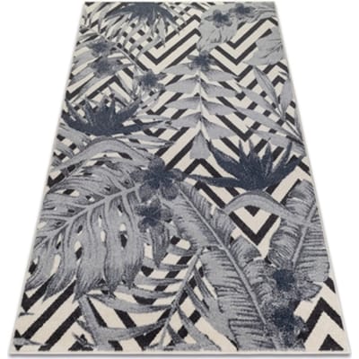 Kleden Rugsx Tapijt HEOS 78540 crème / blauw blad 120x170 cm