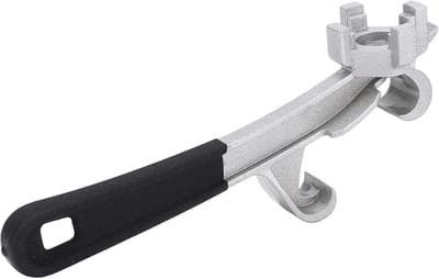 Emmerdeksel Opener - Verfblik Gereedschap - Vaten Openen - Ergonomisch Ontwerp - 22 cm - Zilver