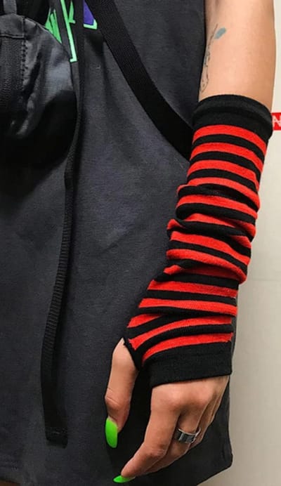 Hiden - Punk Rock Arm Sleeve - Fashion - Urban - Heren - Dames - Kledingaccessoires - Zwart
