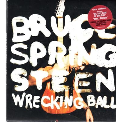 CD BRUCE SPRINGSTEEN - Wrecking Ball 88691948362 Columbia 2012 VS Rock Gebruikt black