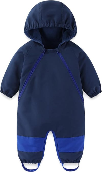 Waterdichte Baby Sneeuwpak Overall - Winddichte & Ademende Voertuig voor Jongens en Meisjes (9 Mnd - 5 Jaar)