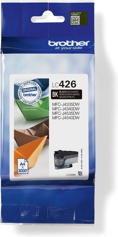 Inktcartridge brother lc-426bk zwart | 1 stuk | 5 stuks