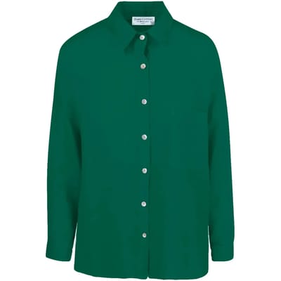 Dameshemd met lange mouwen Haris Cotton