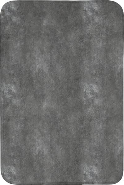 Badmat 60x90 cm - Antislip - Donkergrijs - Ruw - Beton - Badmatten voor badkamer - Badkamermat - Douchemat - Badkamer mat