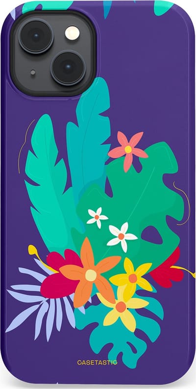 Casetastic Hoesje Geschikt voor Apple iPhone 14 Magsafe - Stijlvolle Beschermende Duo-layer Case - Surfplant