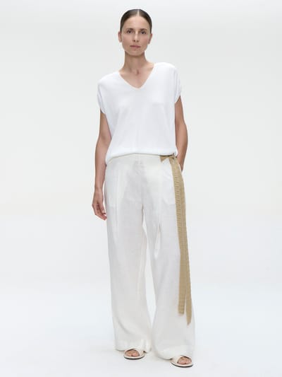 Mai linnen pants | Off White - Off White / S