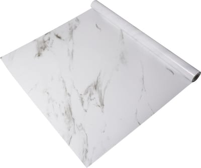 Plankvoering – Premium kastvoering voor keuken – Niet-klevende plankvoeringen voor keukenkasten – Waterdicht plankpapier met modern patroon – Duurzame EVA kastvoeringen（30*500cm） - marmer