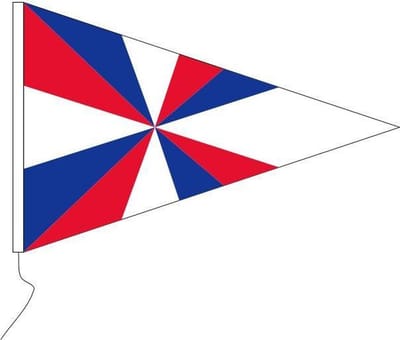 Puntvlag Marine Geus 30x45cm
