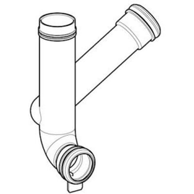 Geberit replacement sink bend with branch for odor extraction 243.967.00.1