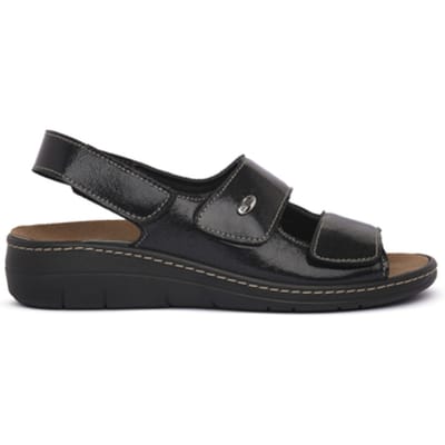Sandalen met sleehak Grunland NERO B1DASA