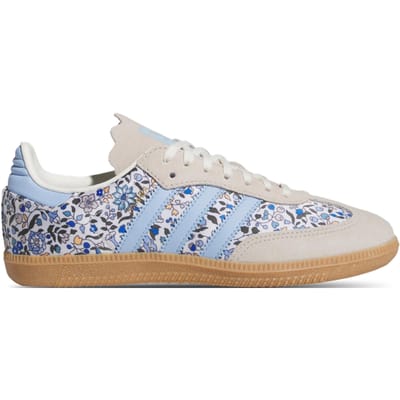 Adidas Samba Kindersneakers - Blauw - Maat 36 2/3 - Mesh/Synthetisch