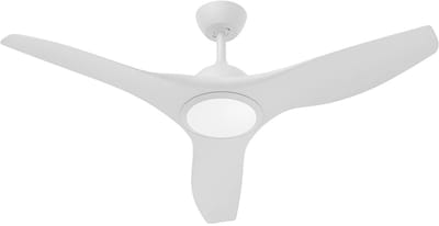 Plafondventilator met Lamp - Brinton Vivid - Aanpasbare Lichtkleur 3000K-4000K-6500K - Afstandsbediening - Wit