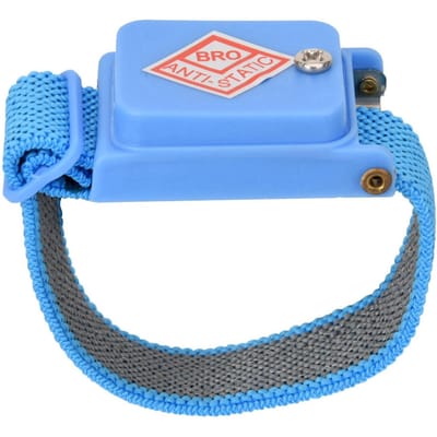 Draadloze Antistatische Armband Elektrostatische ESD Ontlading Kabel Band Polsband gray