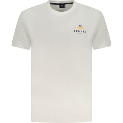Armata Di Mare Bianco Katoenen Heren T-Shirt