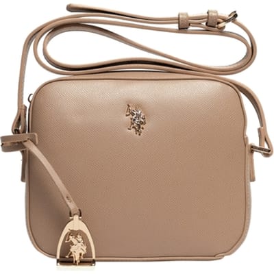 U.S. POLO ASSN. schoudertas Jones Crossbody Bag Beige
