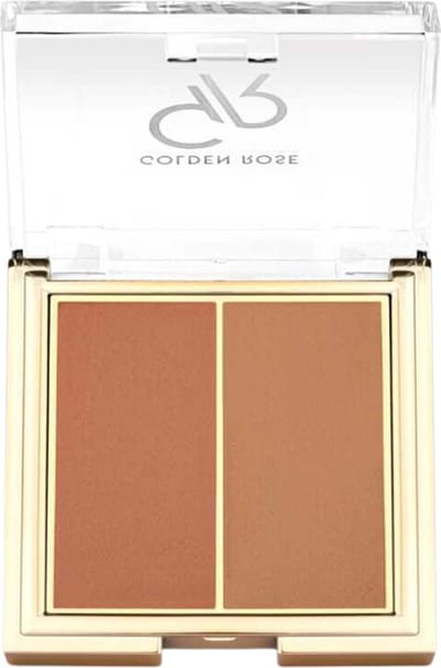 Golden Rose - Iconic Blush Duo 03 - Rosy Bronze - Getinte