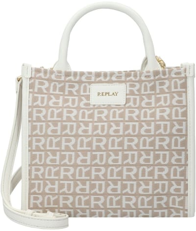 Replay Handtas 24 cm - Dames - dirty white - sand