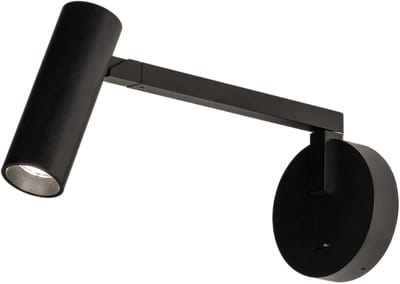 Lumidora Wandlamp 75497 - Voor binnen - FELICIA - GU10 - Zwart - Metaal - Badkamerlamp - IP21