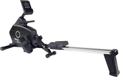Roeitrainer - Roeimachine Fitnessapparaat - Thuisconditie Opbouwen - 8 Weerstandsniveaus - 184 cm - Zwart Wit