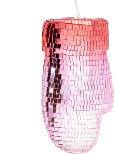 HomeBound by KY | Kersthanger Disco Want roze/rood | kersthanger | feestdecoratie | disco want