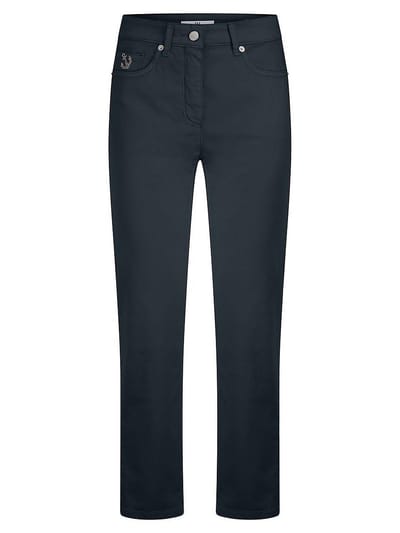 7/8-broek Van Peter Hahn blauw