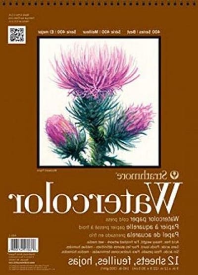 Aquarelpapier Blok - Schilderpapier - Schilderen en Tekenen - Gemiddelde Kwaliteit - 13x17 Inch - Wit