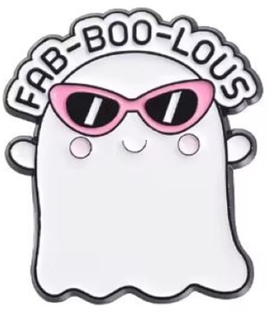 Pin Broche - enamel pin - kledingspeld - Fab-boo-lous spook