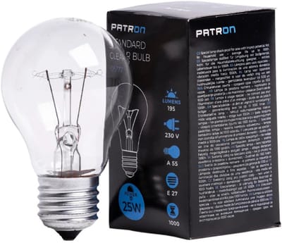 Patron E27 Gloeilamp | 25W 2700K 195Lm | Dimbaar
