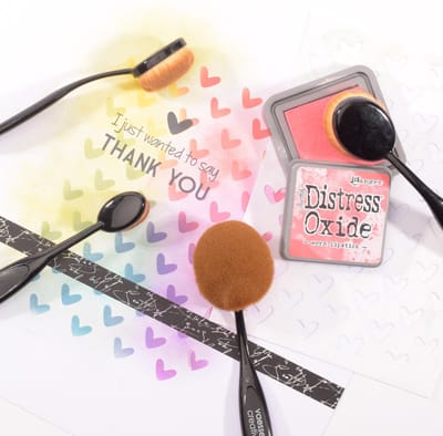 Vaessen Creative -Blending brush 4stuks