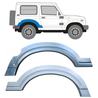 Reparatiepaneel achterspatbord voor Suzuki Samurai 1981- / Links + Rechts / Set