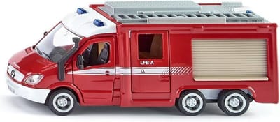 SIKU 2113, Brandweer Mercedes-Benz Sprinter, schaal 1:50, metaal/kunststof,