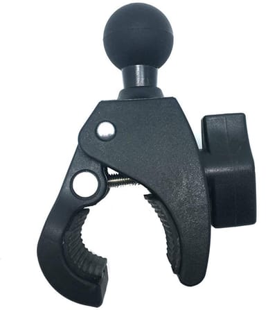 Dailygoods- Spiegelhouder 360° Verstelbaar - Stuurhouder - Motorfiets/Fiets - Antislip - Rubber - Geschikt voor 16-38 mm Stuurdiameter