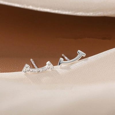 Voorkom Allergie 925 Sterling Zilver Asymmetrie Stud Oorbellen voor Vrouwen Sieraden Pendientes Brincos Eh360