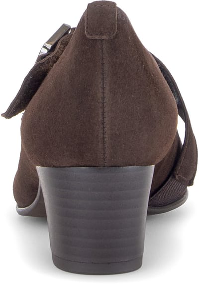 Gabor art. 3013.01.003 pump bruin nubuck H leest dames maat 4.5 / 37.5