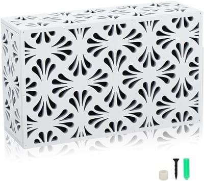 Deurbel Cover Box - Deurbel Houder - Hal Decoratie - Duurzaam Hout Ontwerp - 23 x 8.9 x 14 cm