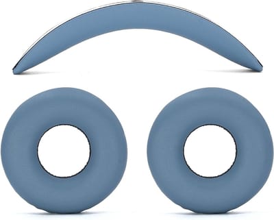 Vervangende Oorkussens en Hoofdband voor Sony WH-CH520 Draadloze Koptelefoon - Comfortabele Oorkussens, Hoofdband Pad en Onderdeel voor Herstel (Blauw)