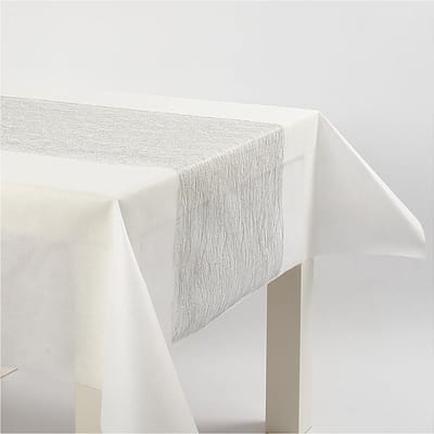 Tafellopers, B: 30 cm, zilver, 10 m/ 1 rol