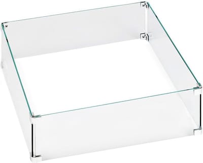 GoFire Glasombouw vierkant 42,5 x 42,5 cm | voor